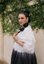 Load image into Gallery viewer, DALIA Hand Dyed Balloon Sleeve Tiered Dress