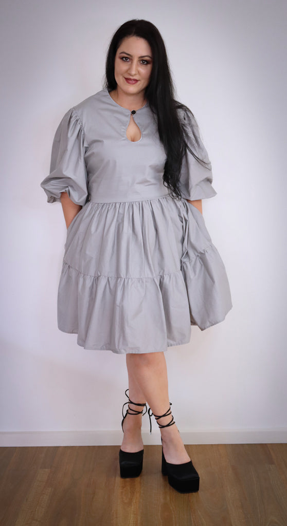 daya mini dress DAYA Tiered Ruffle Smock Mini Dress – Peloponnese The Label