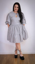 Load image into Gallery viewer, DAYA Tiered Ruffle Smock Mini Dress