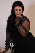 Load image into Gallery viewer, LAST SIZES* ODESA Pleated Tulle Knee Length Dress