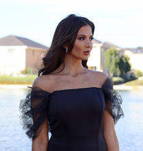 Load image into Gallery viewer, ARIA Tulle Sleeve Overbust Corset