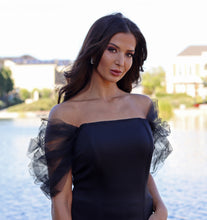 Load image into Gallery viewer, ARIA Tulle Sleeve Overbust Corset
