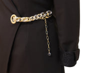Load image into Gallery viewer, LAST SIZES*  AYLA Chain Wrap Blazer