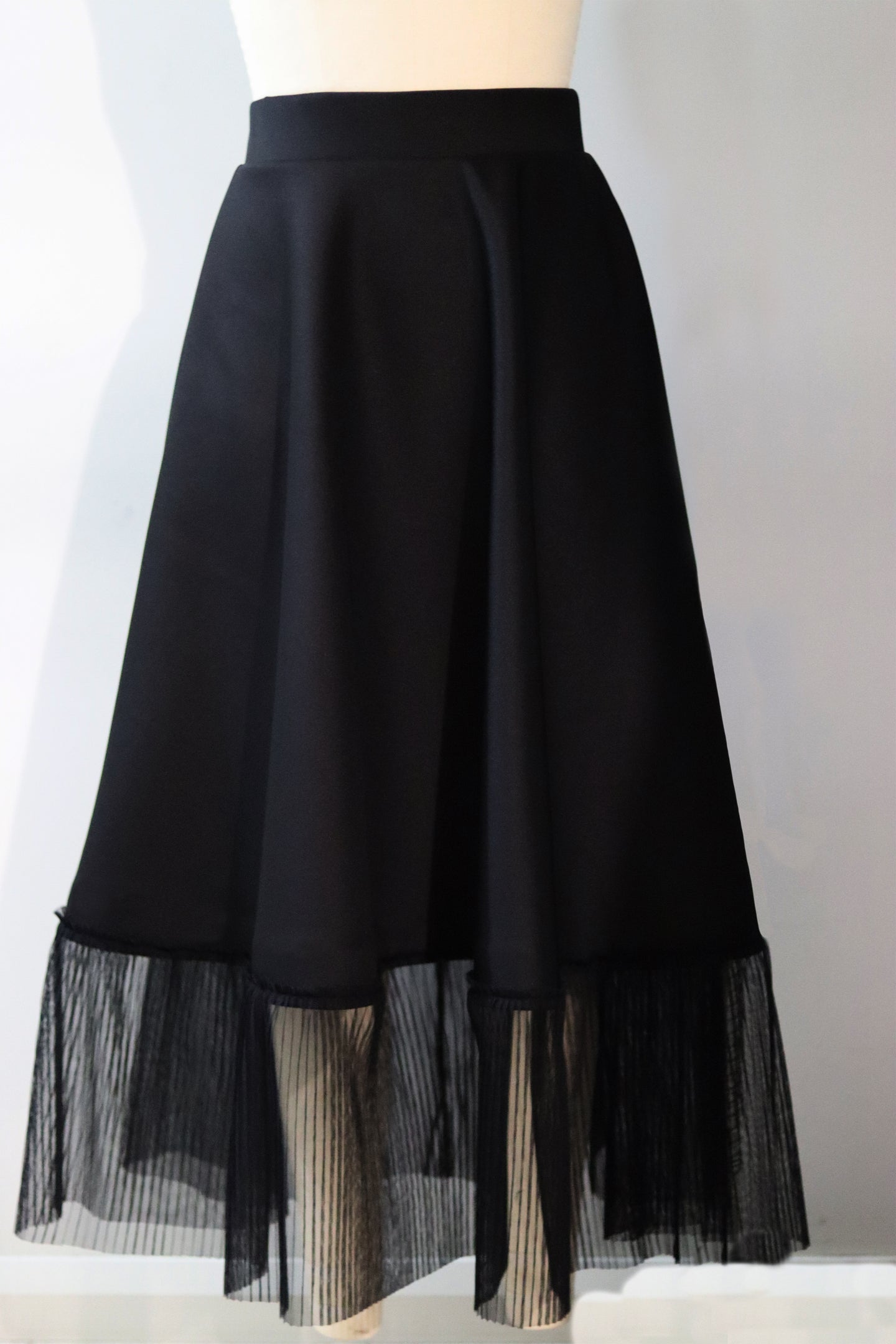 ELMA Half Circle Pleated Tulle Skirt