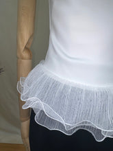 Load image into Gallery viewer, LAST SIZES*  INDI Tulle Frill Hem Bodycon Top
